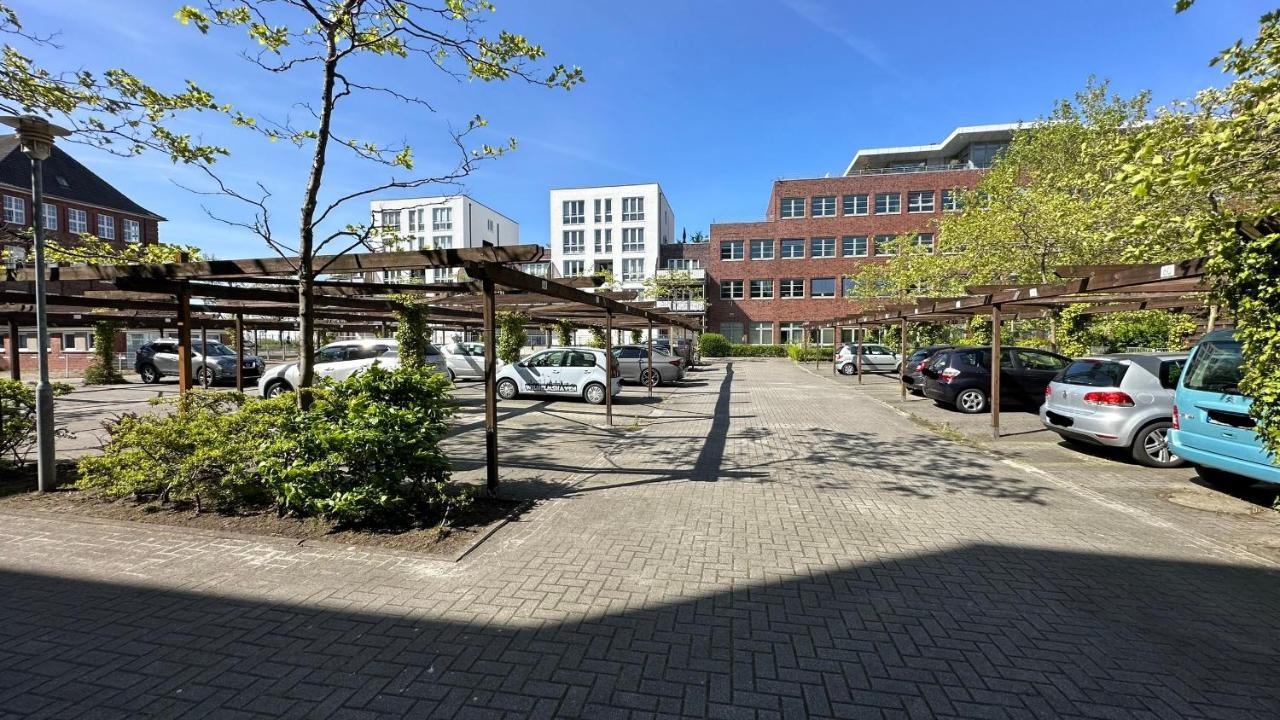 Fischers Ferienwohnung Mit Dachterrasse, Innenstadt 威廉港 外观 照片